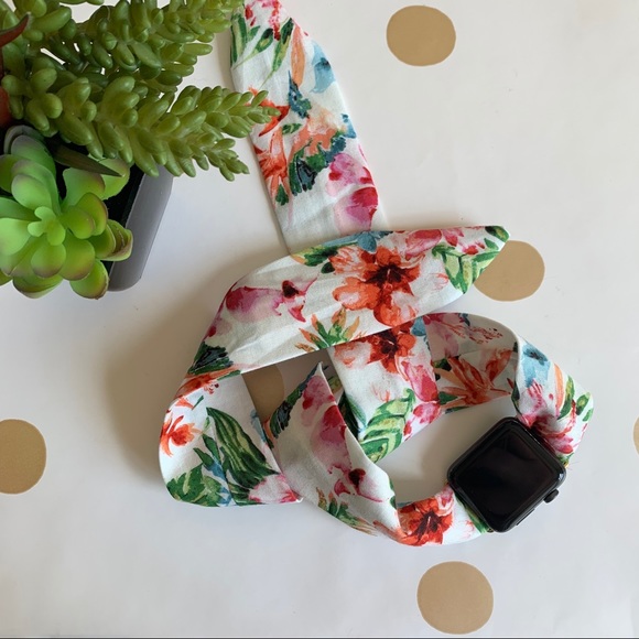 Pawsitively Posh Accessories - Apple Watch Wrap Band Tie Scarf